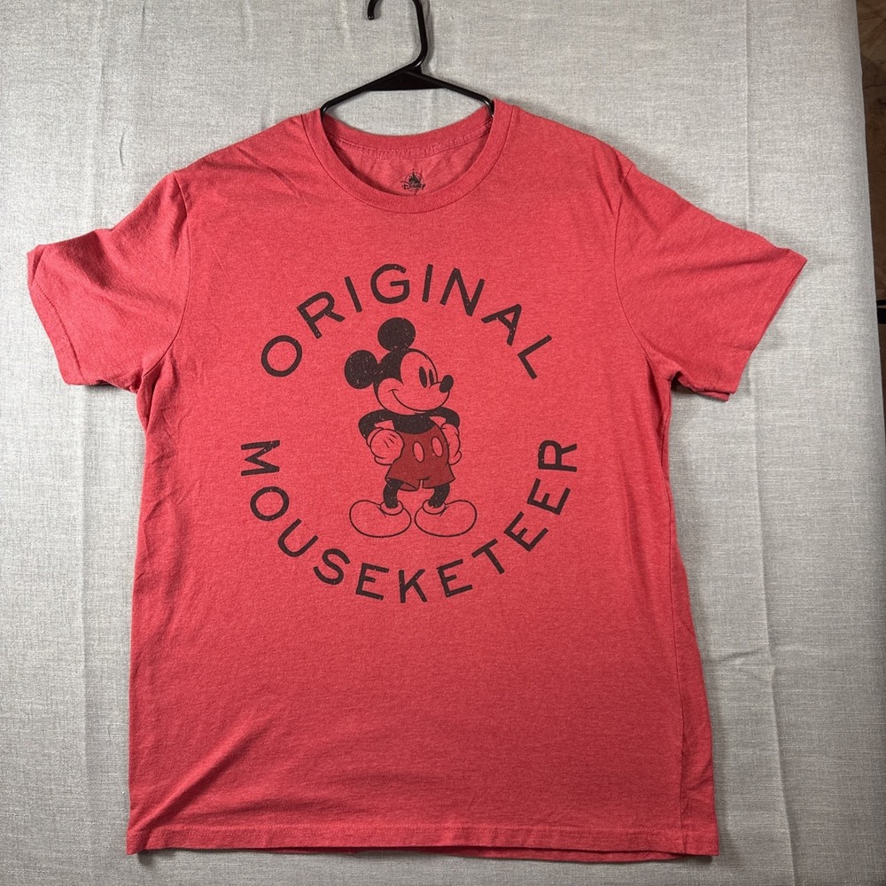 Mickey Mouse Mouseketeer T-shirt Size Large Walt Disney World‎